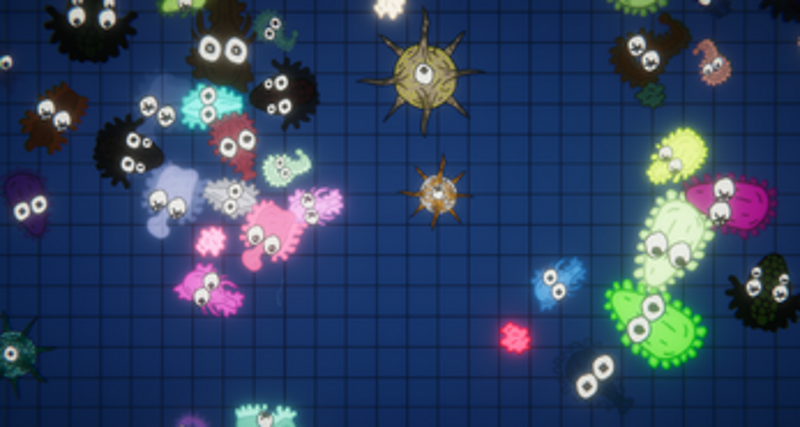 My Protista Kingdom - Virtual Ecosystem Simulation screenshot