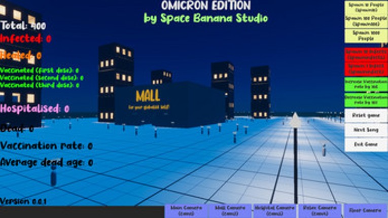 Omicron Simulator 2022 screenshot