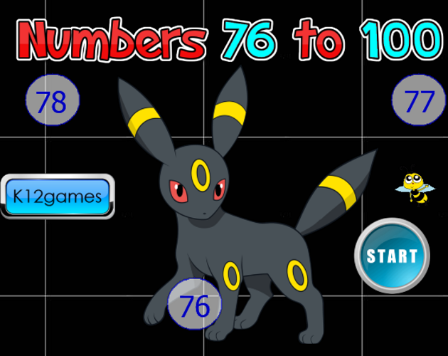 Games like Poke Numbers 76 to 100