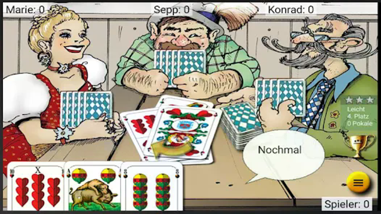 Mau Mau am Stammtisch screenshot