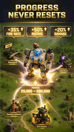Mecha Fortress: Robot War TD Image