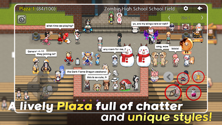 Zombie High School screenshot