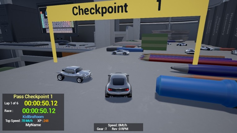 Home Solo Car Racer screenshot