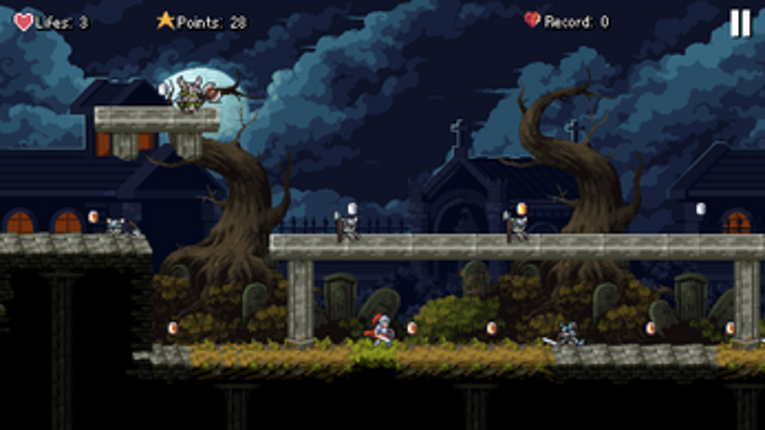 Knight Game pixel 2D screenshot