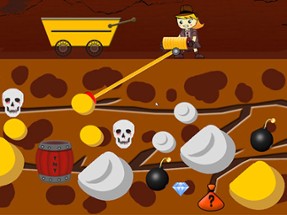 Lady Gold Miner Image