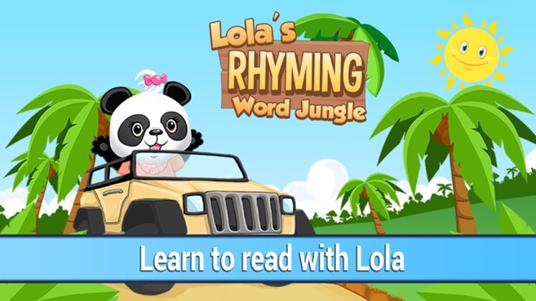 Learn to Read with Lola - Rhyming Word Jungle screenshot