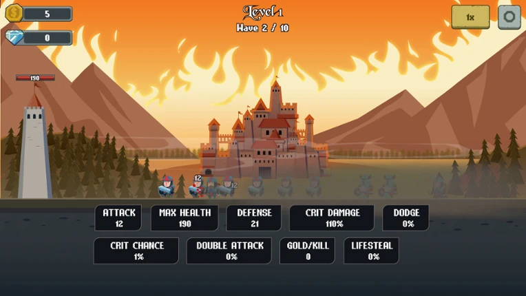 Milord Idle Defense screenshot