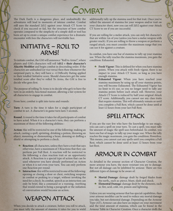 Moss, Stone & Steel - Core Rulebook Image