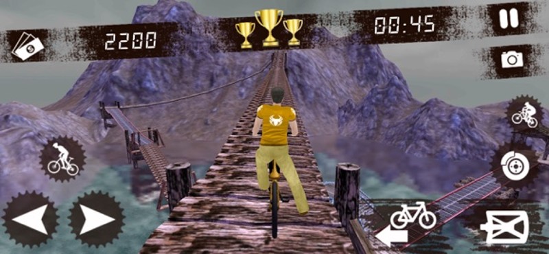 Mountain Bicycle Adventure 3D screenshot