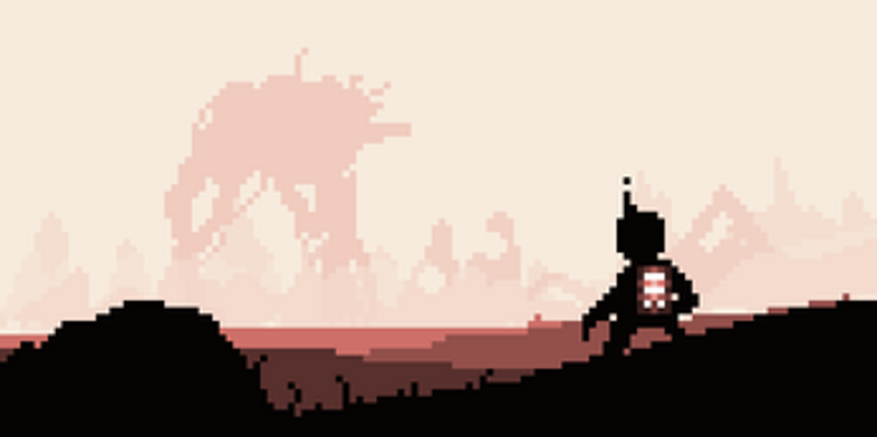 Pixel Art Tutorial - Sci-fi Landscape Tutorial 1 screenshot