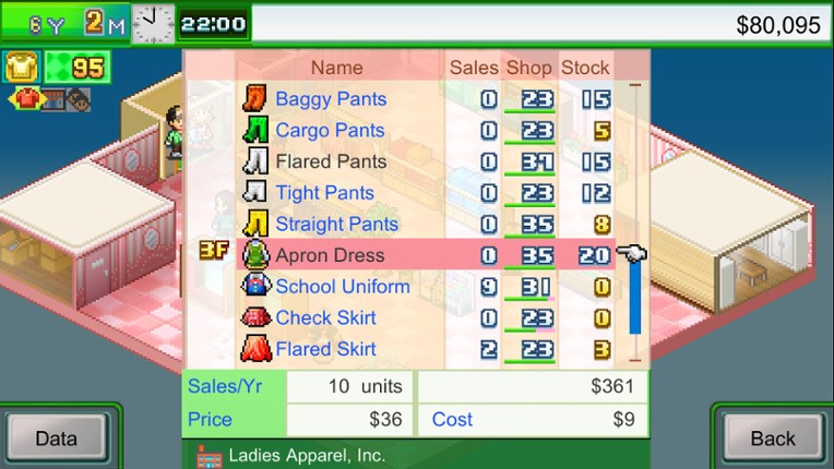 Pocket Clothier screenshot