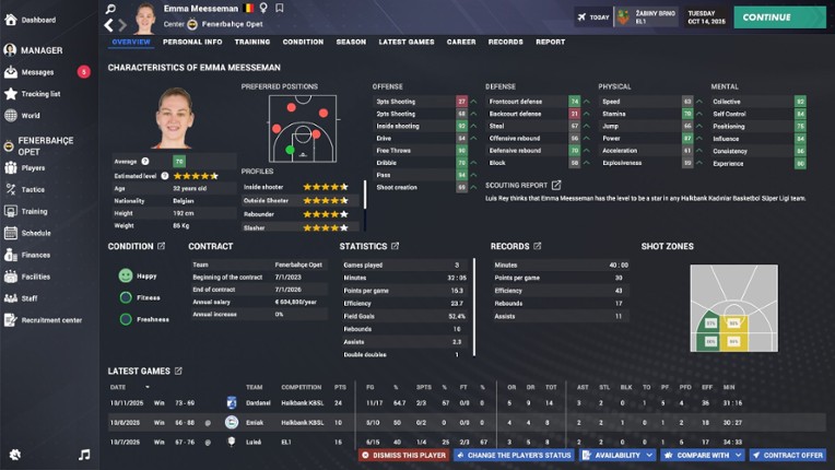 Pro Basketball Manager 2026 screenshot