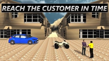 Quad Bike Cargo Delivery &amp; Stunt Driver Simulator Image