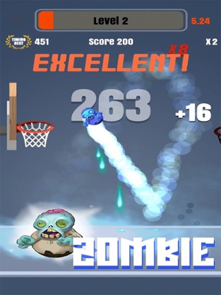 Tap Shots - dunk shot on fire screenshot