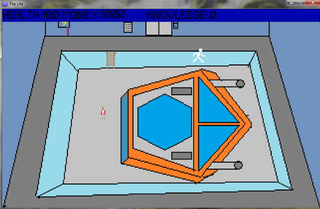 The Space Life Game Cover