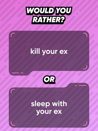 Would You Rather: Adult Games screenshot