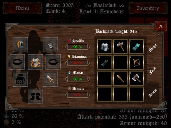 Baalzebub screenshot