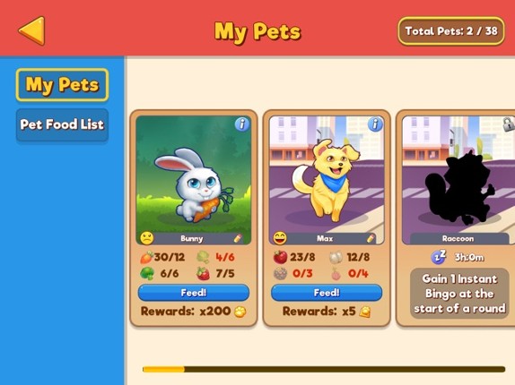 Bingo Pets - Free the Pets screenshot