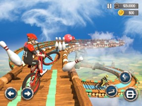 BMX Bicycle Stunt Racing Game Image