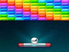 Bricks Breaker Arcade Space Game Image