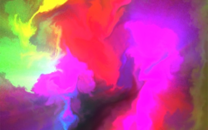 Calm&amp;Chill-Fluid Kaleidoscope Image