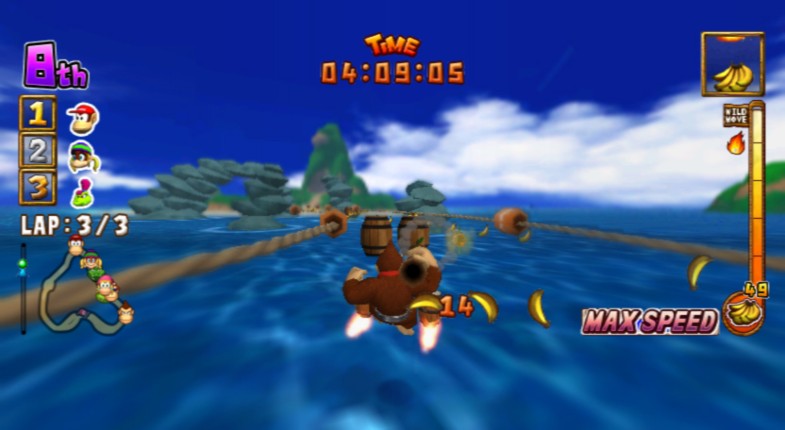 Donkey Kong Barrel Blast screenshot