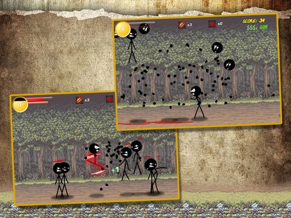Fighter vs Stickers :Stickman screenshot