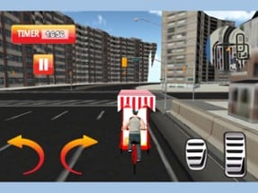 Fries Hawker Cycle &amp; Food Delivery Rider Sim Image