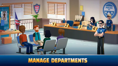 Idle Police Tycoon - Cops Game Image