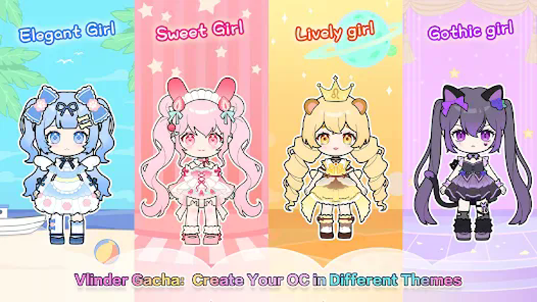 Vlinder Gacha Dressup for Kids Image