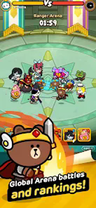 LINE Idle Rangers AFK RPG screenshot