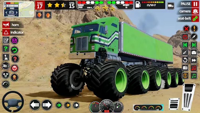 Monster Truck Demolition Game Image