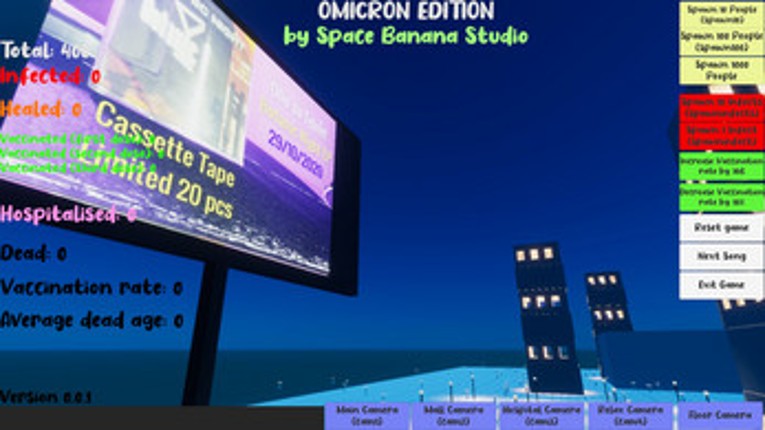Omicron Simulator 2022 screenshot