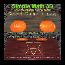 Simple Math 3D Games 2021: Matches Puzzles Image