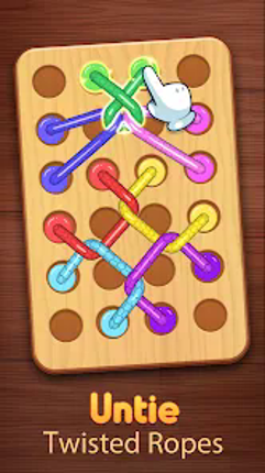 Woody Untangle Rope 3D Puzzle screenshot