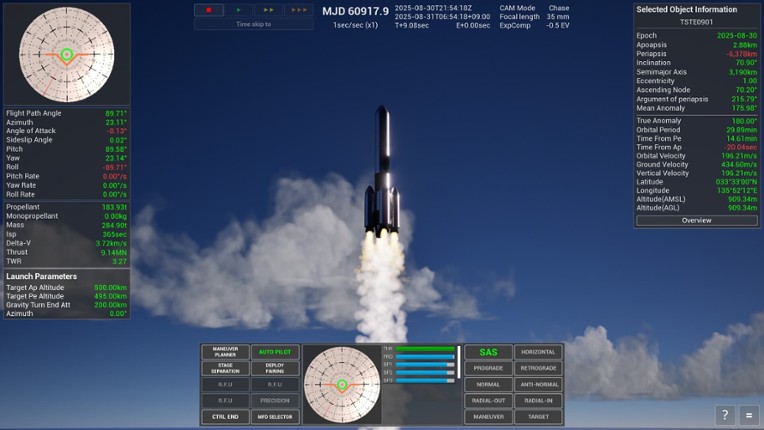 Keplerian Space Discovery screenshot
