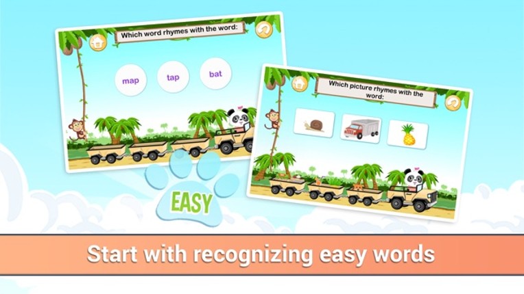 Learn to Read with Lola - Rhyming Word Jungle screenshot