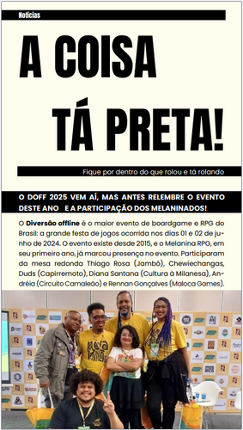 Melanina RPG Zine 1 screenshot