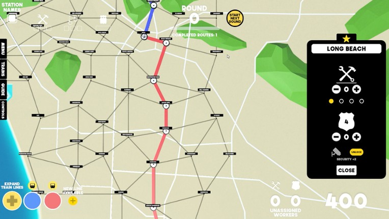 Metro Manager LA screenshot