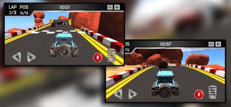 Play truck imposible race 3D screenshot