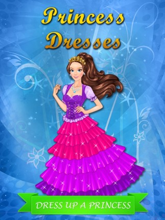 Princess Dresses: beauty salon game for girls and kids who love makeover and make-up screenshot
