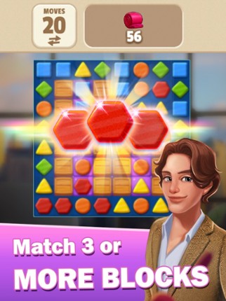 Rachel's Diary - Match 3 screenshot
