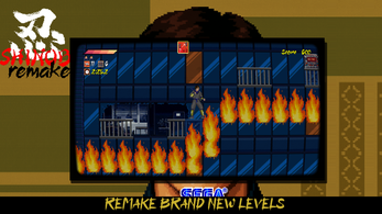Shinobi Arcade Fan Remake Image