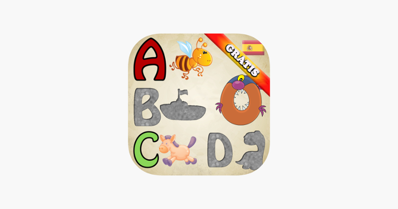 Spanish Alphabet Puzzles Kids Game Cover