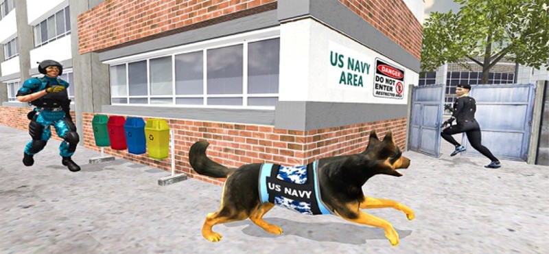 US Police Navy Dog Crime Chase screenshot