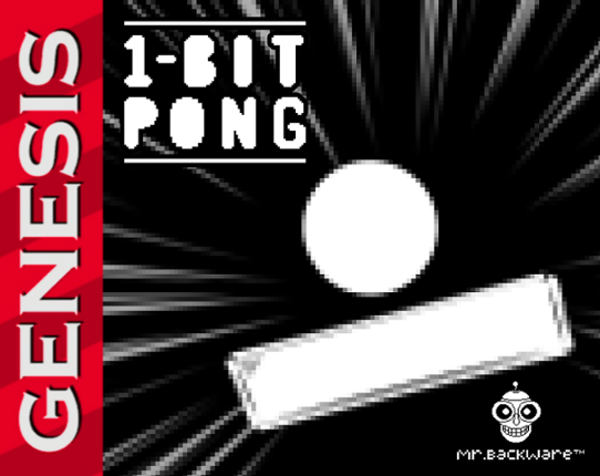 1 Bit Pong (Sega Genesis / Mega Drive) Game Cover