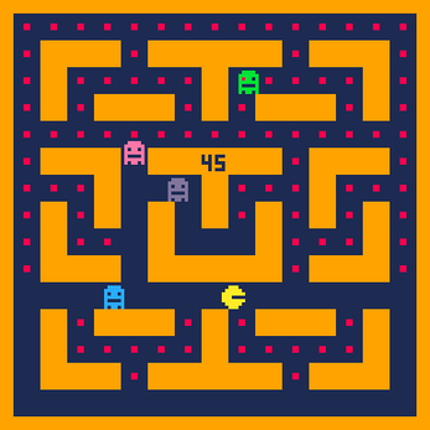 1K Puck Man #Pico1K screenshot