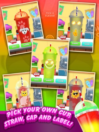 ` A Slushie Frozen Food Ice Candy Soda Dessert Drink Maker Games Image