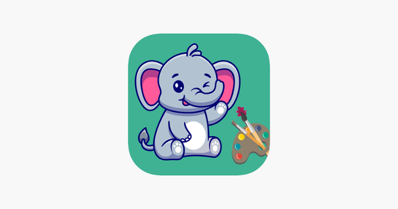 Animal Coloring Book Games App Image
