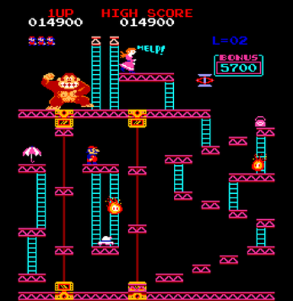 Donkey Kong 500 screenshot